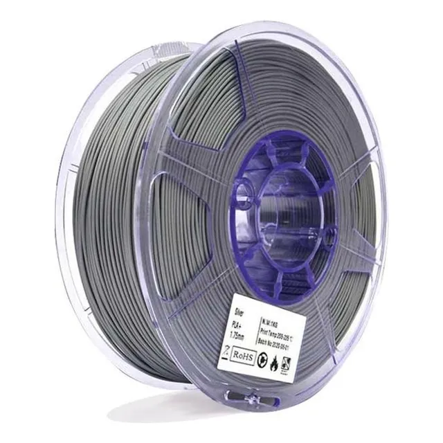 Filamento 3D Color Plus PLA Premium de 1.75mm y 1kg silver wolf