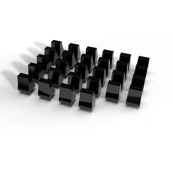 Kit De Knob - 28 Pçs - Equalizador Cygnus - Cp-800 Preto