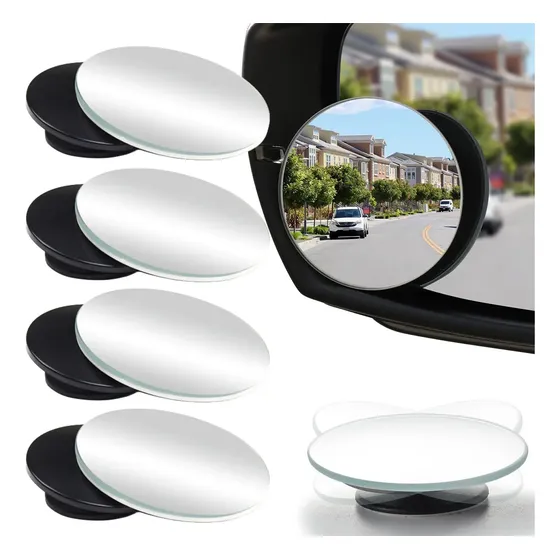 4pz Espejo Retrovisor Auxiliar Luna Coche De Punto Ciego