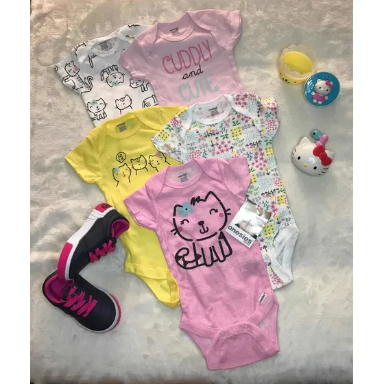 Bodys Para Niñas Marca Gerber
