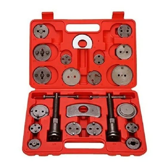 Kit Compresor Extractor Prensa Caliper Freno Auto 22 Pcs