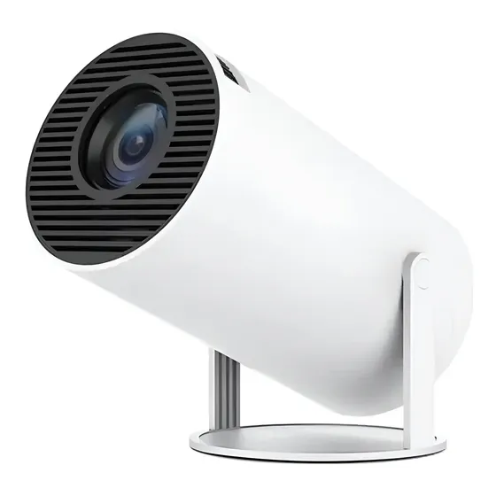 Mini Proyector 4K Ultra HD Android Wi-Fi Bluetooth 200" Blanco