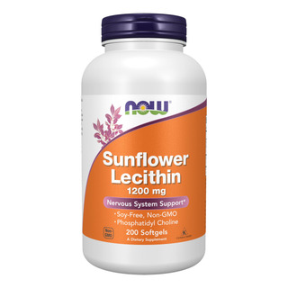 Now Lecitina De Girasol 1200 Mg 200 Capsulas Now Lecitina De Girasol 1200 Mg 200 Capsulas