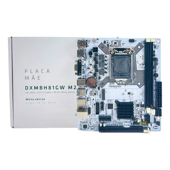 Placa Mãe Lga1150 Duex H81gw Ddr3 Gigabit