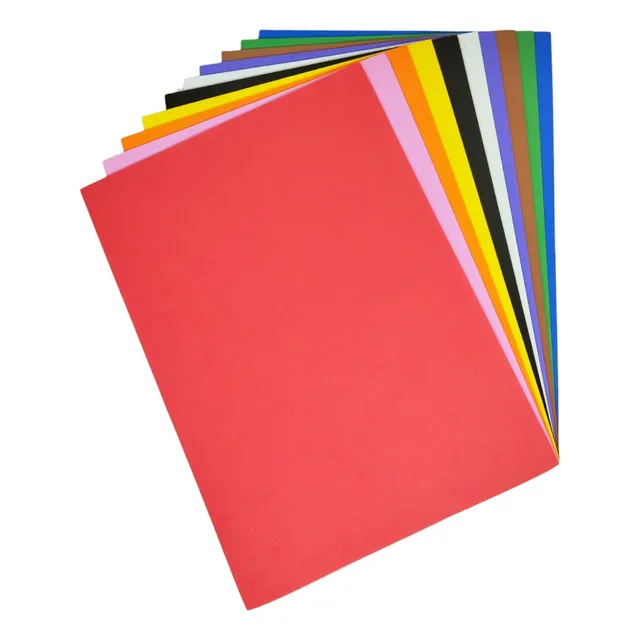 Kit De Foamy Para Manualidades 10 Colores Surtidos Foami