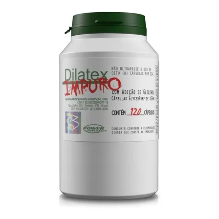 Dilatex Impuro 120 Cápsulas - Sanibras