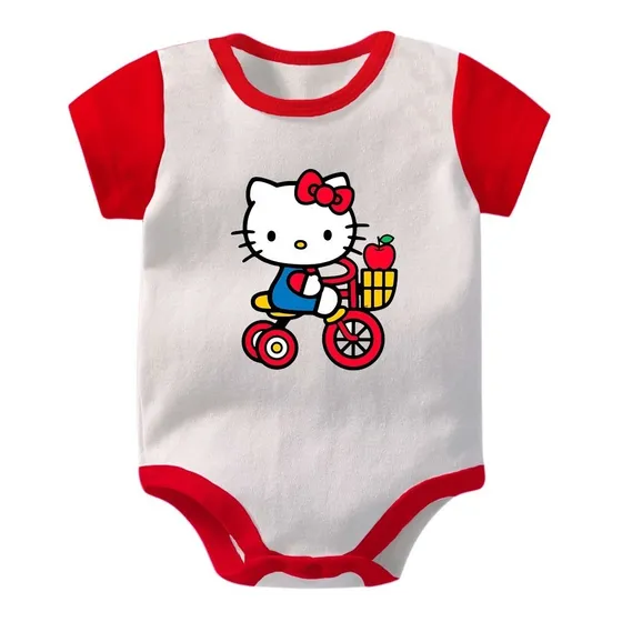 Bodys De Bebe  Personalizados Hello Kitty