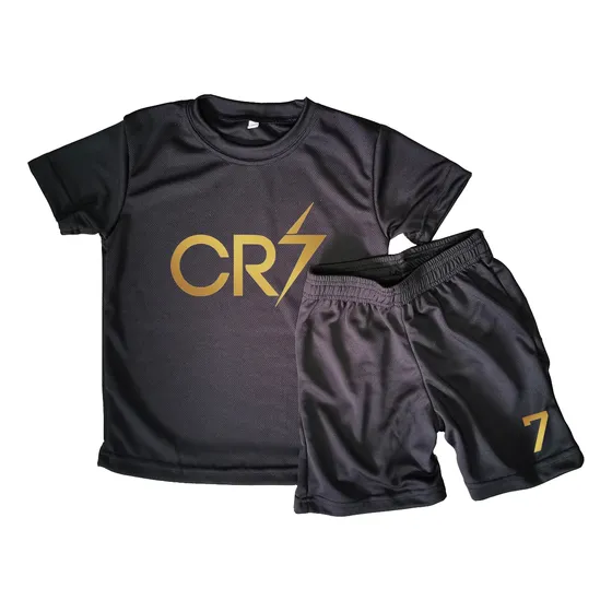 Conjunto Dryfit Niños/as Cr7 Cristiano Ronaldo Remera +short