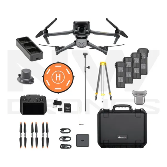 Kit Drone Dji Mavic 3 Enterprise - Base Rtk + Módulo Rtk