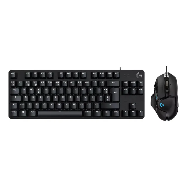 Combo Gamer Logitech G Teclado G413 Se Tkl + Mouse G502 Hero