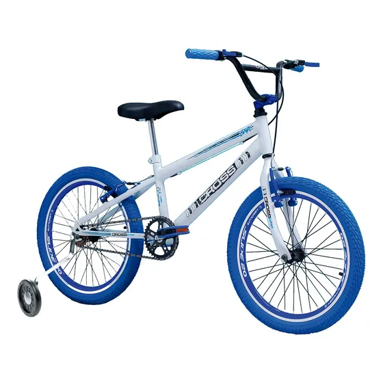 Bicicleta Aro 20 Bmx Cross Freestyle Meninos Com Rodinhas