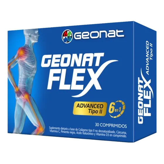 Geonat Flex Advanced Tipo 2 6 En 1 Suplemento 30 Compr