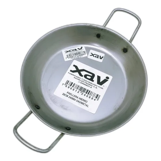 Paellera Paella Hierro 26cm Industrial Rb. 1764 Xavimetal