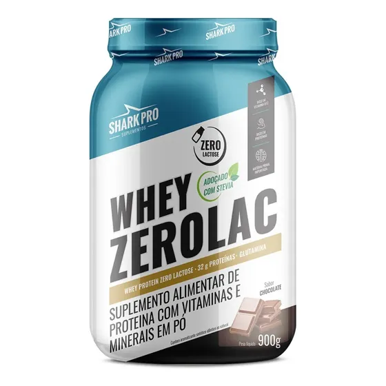 Whey Zerolac Pote 900g Shark Pro