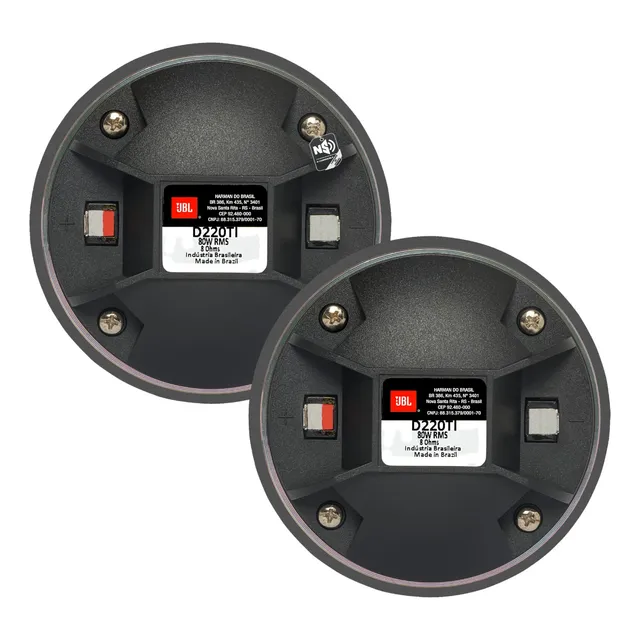 Kit 2 Driver D220ti Jbl Selenium 8ohms Profissional