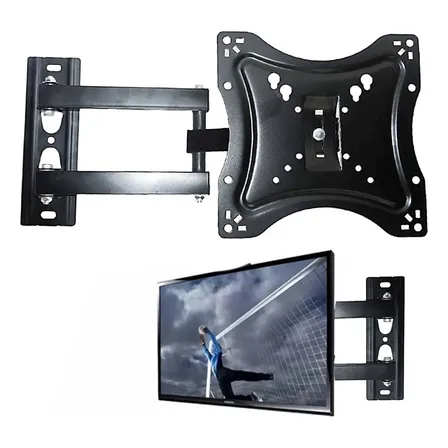 Soporte Brazo Móvil Para Tv De 14 A 55 Base Resiste 50 Kg
