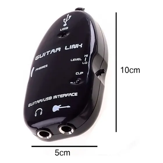 Guitar Link Usb Interface De Audio Guitarra