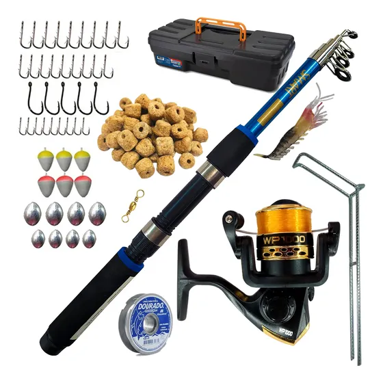 Jaupesca kit de pescaria para iniciantes 3 kg