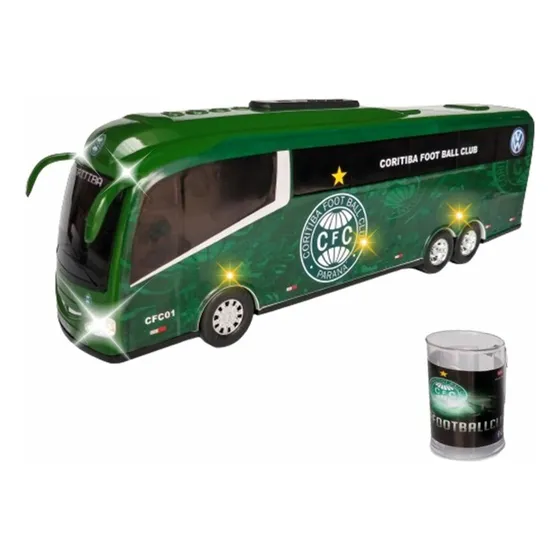 Miniaturas Ônibus Coritiba Com Luzes, Farol , Seta 