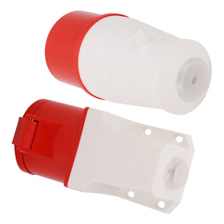 Juego De Conectores De Enchufe 32amp 5pin 3p+n+e Impermeable Juego De Conectores De Enchufe 32amp 5pin 3p+n+e Impermeable