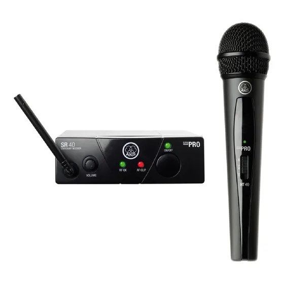 Micrófono Inalambrico De Mano Akg Wms40 Mini Vocal Set
