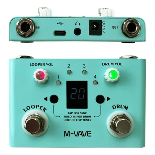 Pedal MXR M233 Micro Amp Plus Análogo para Guitarra Elétrica