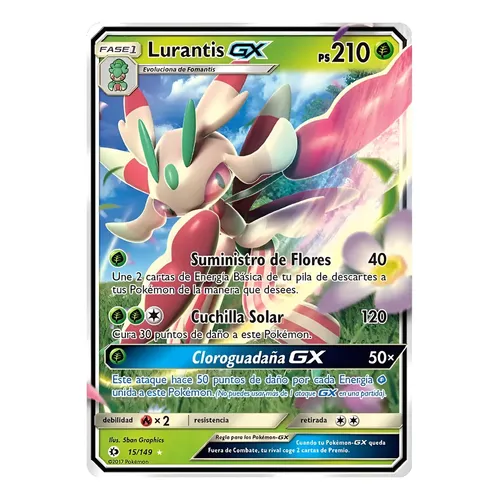 lurantis gx pokemon card value 009/131 Near Mint Rx2 / None / 2 Artist Lurantis GX 150/149 Hyper Rare