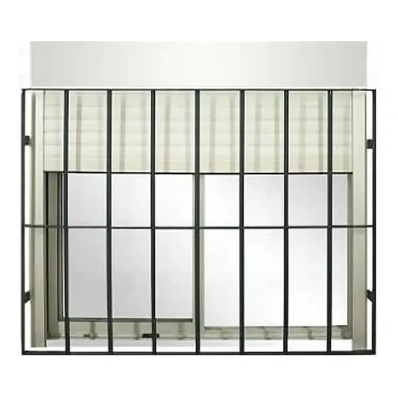 Monoblock Serie 20 150x120 Con Reja En 12mm Color Gris