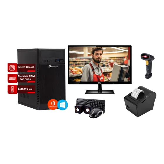 Kit Pdv Completo + Sistema (grátis) / Comércio Em Geral