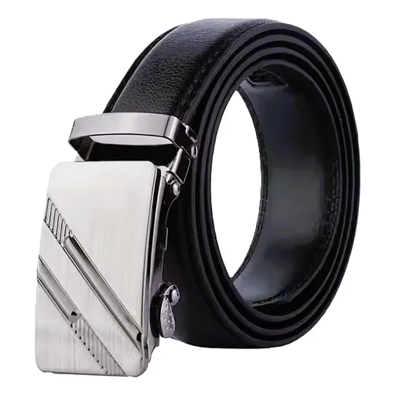 Cinturon De Cuero Hombre Automatico Diseño A Elección Clásic