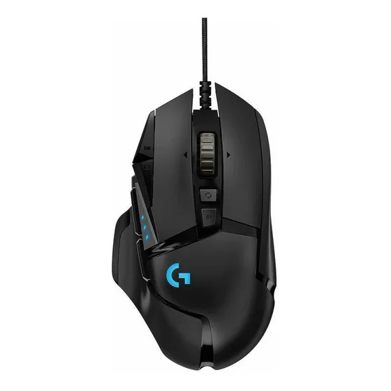 Mouse gamer Logitech GG Series G502 Hero 910-005550 negro