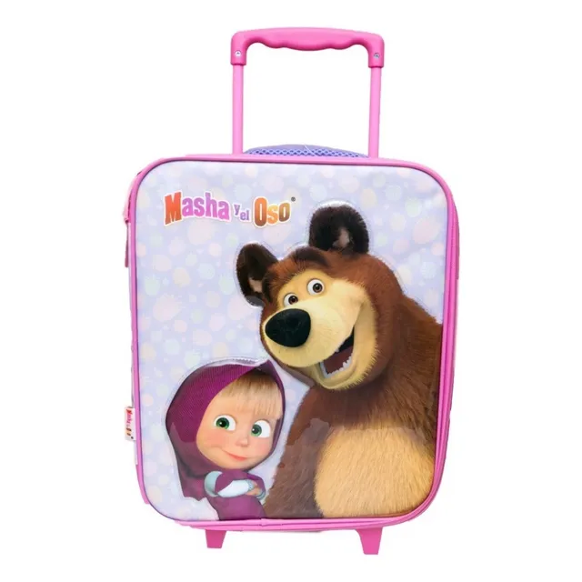 Mochila - Maleta Cuadrada C/ruedas Variedades / Matplay