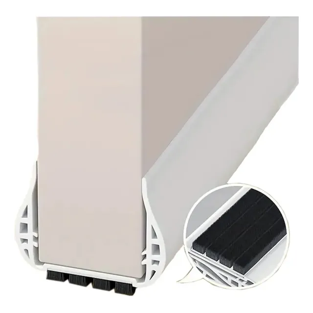 2pcs Sello Adhesivo Guardapolvo Puerta Anti-bug De Sellado