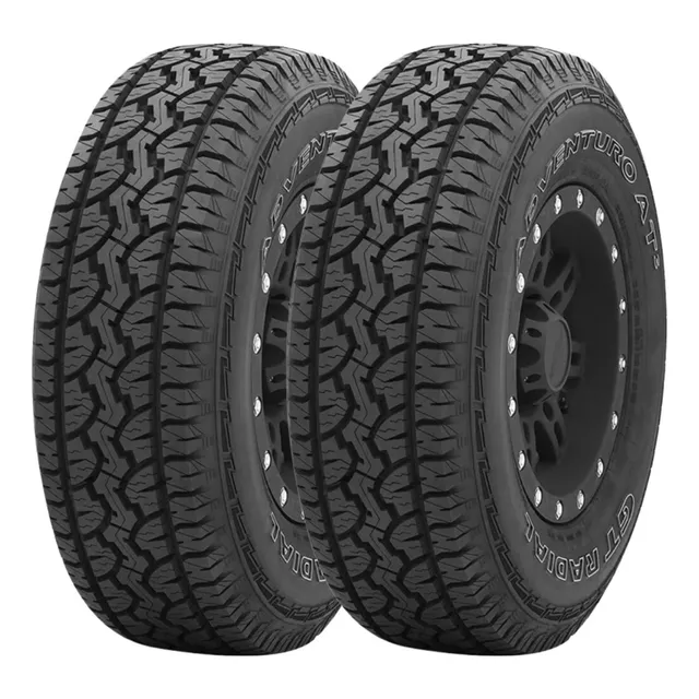 Kit 2x Pneu 265/60r18 Adventuro At3 Gt Radial 109t Aro 18