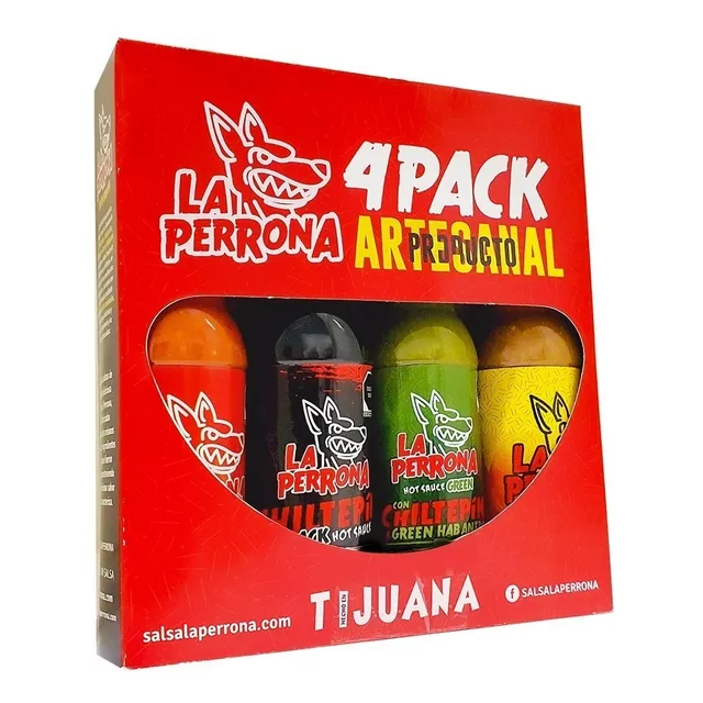 Four Pack Salsa La Perrona 150ml
