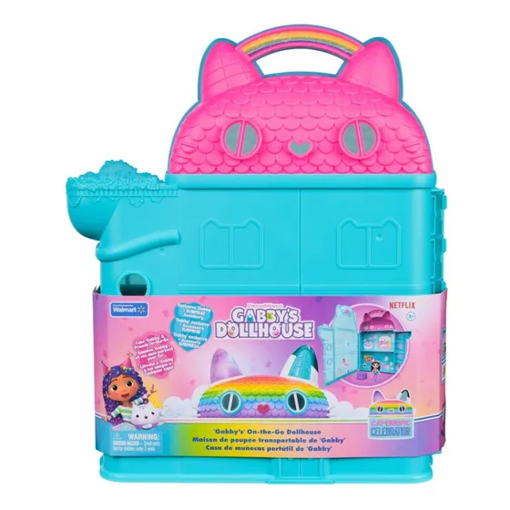Set De Juego Mini Casa Portátil Gabbys Dollhouse