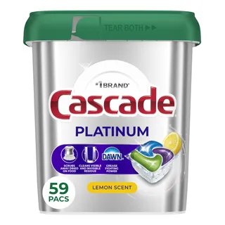 Cåpulas Para Måquina De Lavar Louça Cascade Platinum Lemon S Cåpulas Para Måquina De Lavar Louça Cascade Platinum Lemon S