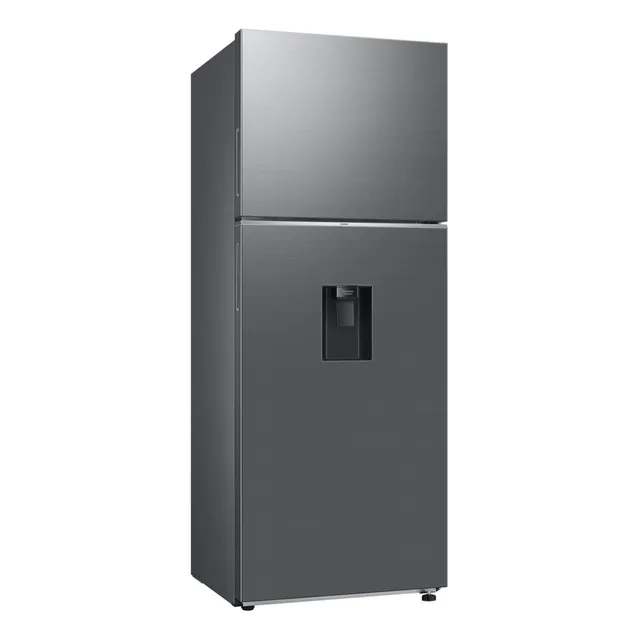 Refrigerador Samsung Top Mount Ai Fábrica Hielo Giratorio Color Acero