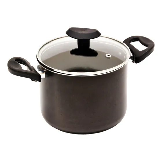 Caldeirão 16 Alumínio Antiaderente Cozillar 2.49l Cor Preto