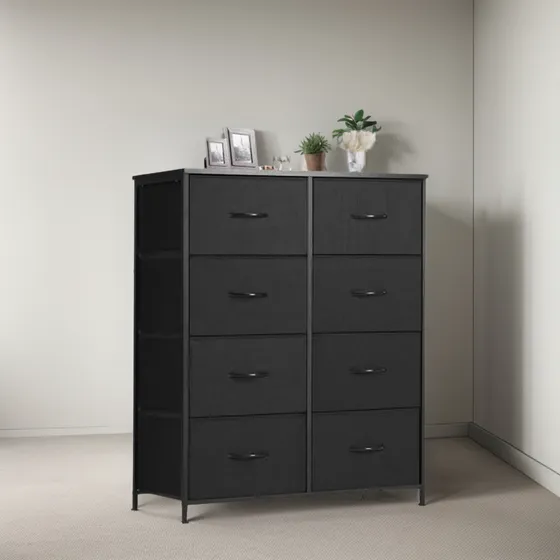 Cómoda De 8 Cajones Para Dormitorio