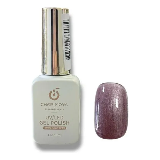 Esmalt Permanente Ojos De Gato Uv/led 8ml Cherimoya