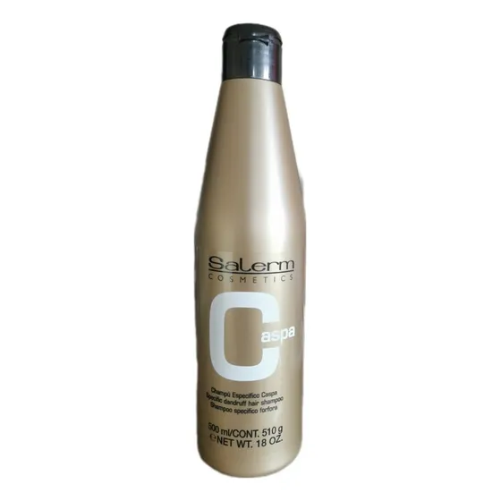 Salerm Shampoo Anticaspa Dandruff Línea Oro 500ml Con Zinc