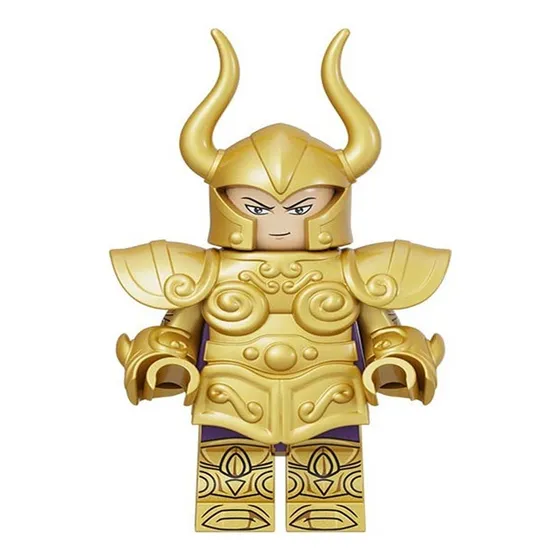 Figura Shura Capricornio Caballeros Dorado Zodiaco . No Lego