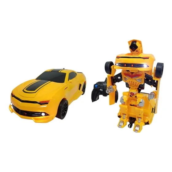 Transformers Bumblebee Carro Control Remoto Luz Sonido 