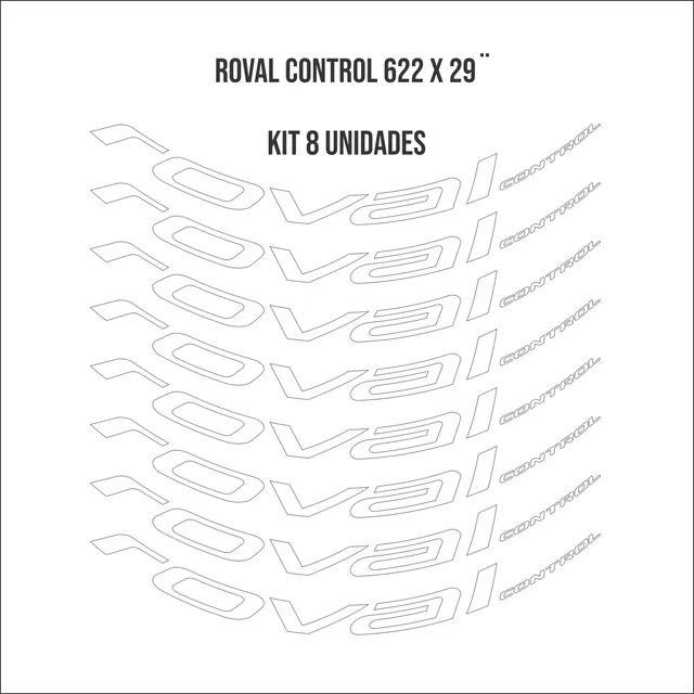 Kit Calcos Roval Rodado 29  