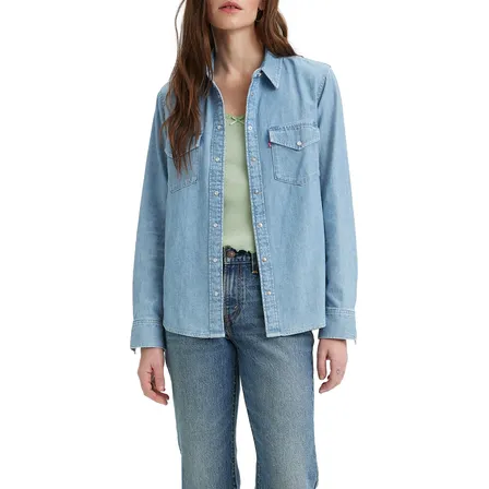 Camisa Mujer Iconic Western Celeste Levis 16786-0018
