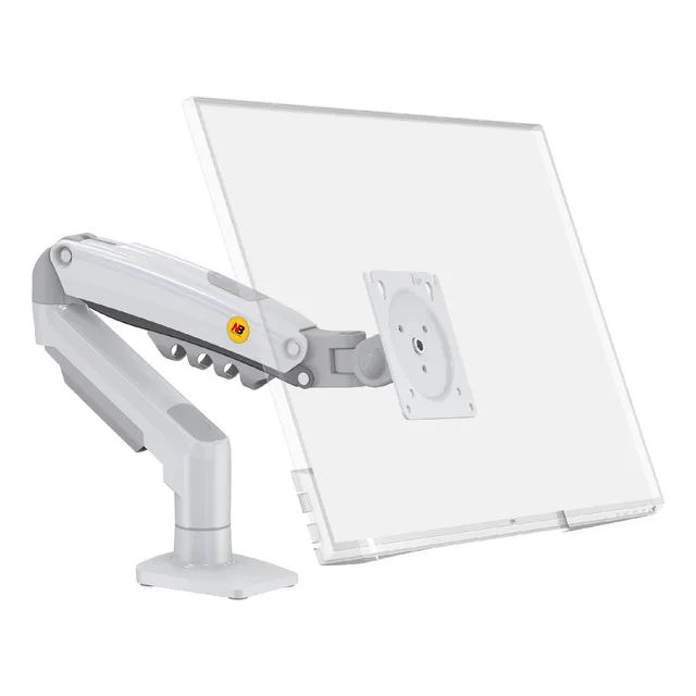 Soporte de Escritorio Ergonómico para monitor North Bayou NB F80 Blanco