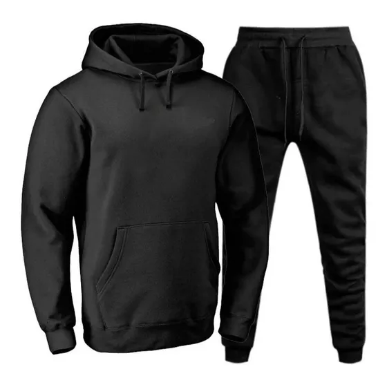 Conjunto De Frio Moletom Flanelado Plus Size Blusa Calca 