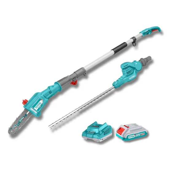 Demalezadora Para Cortar Ramas + Cortasetos Inalambrico 20v Color Azul Petróleo