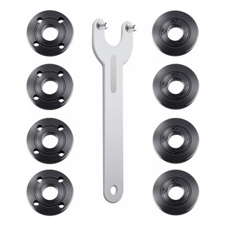 Kit De 9 Piezas De Amoladora Angular Con Brida Y Tuerca, 5/8 Kit De 9 Piezas De Amoladora Angular Con Brida Y Tuerca, 5/8